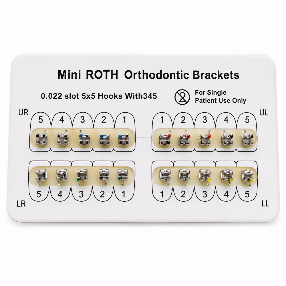 DENRUM Mini Roth Brackets .022 0113M-301