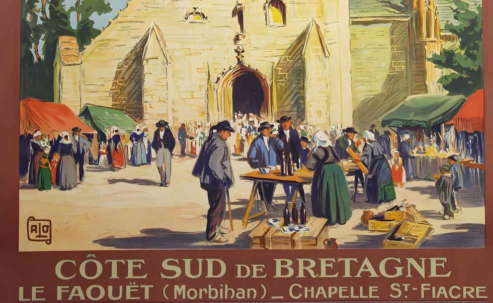 École de garçons du Faouët en 1884