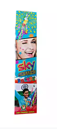 Whistling rocket