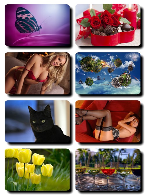 Wallpapers. HQ. Mix 1398