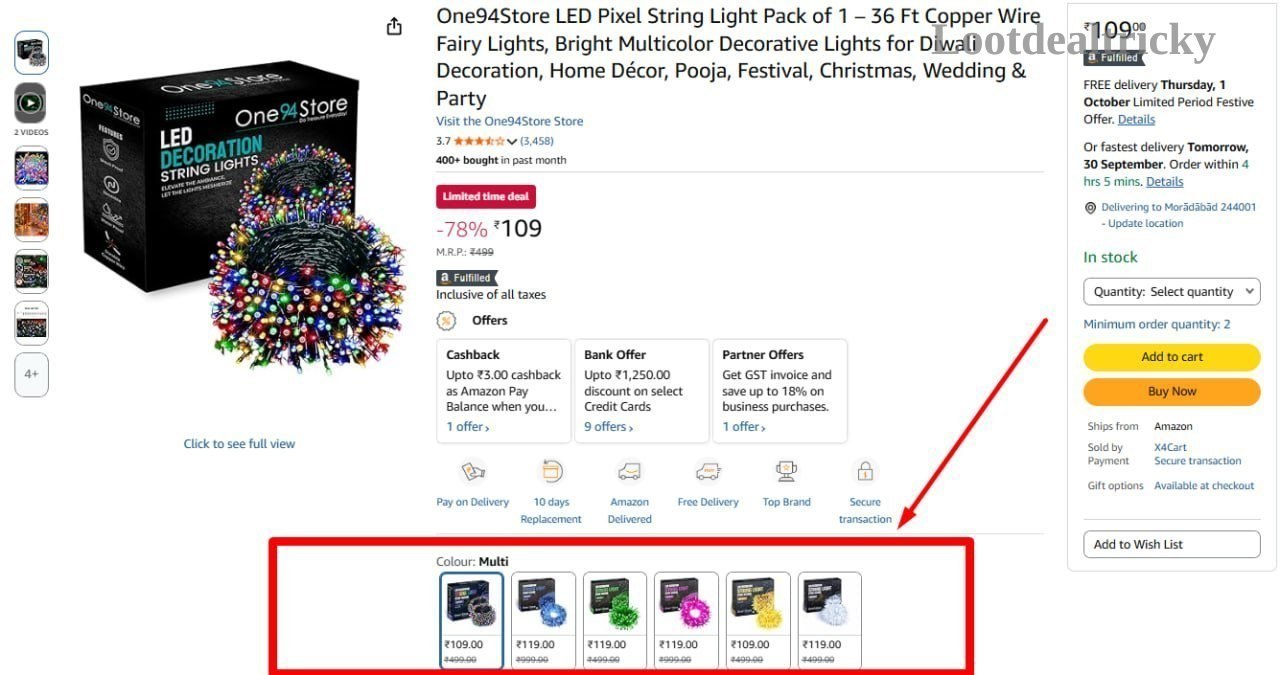 One94store Led Pixel | Lowest Price Deal