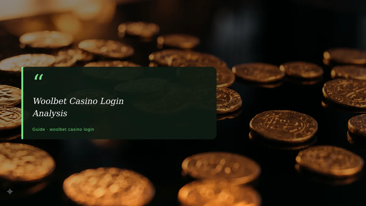 Woolbet Casino Login Analysis