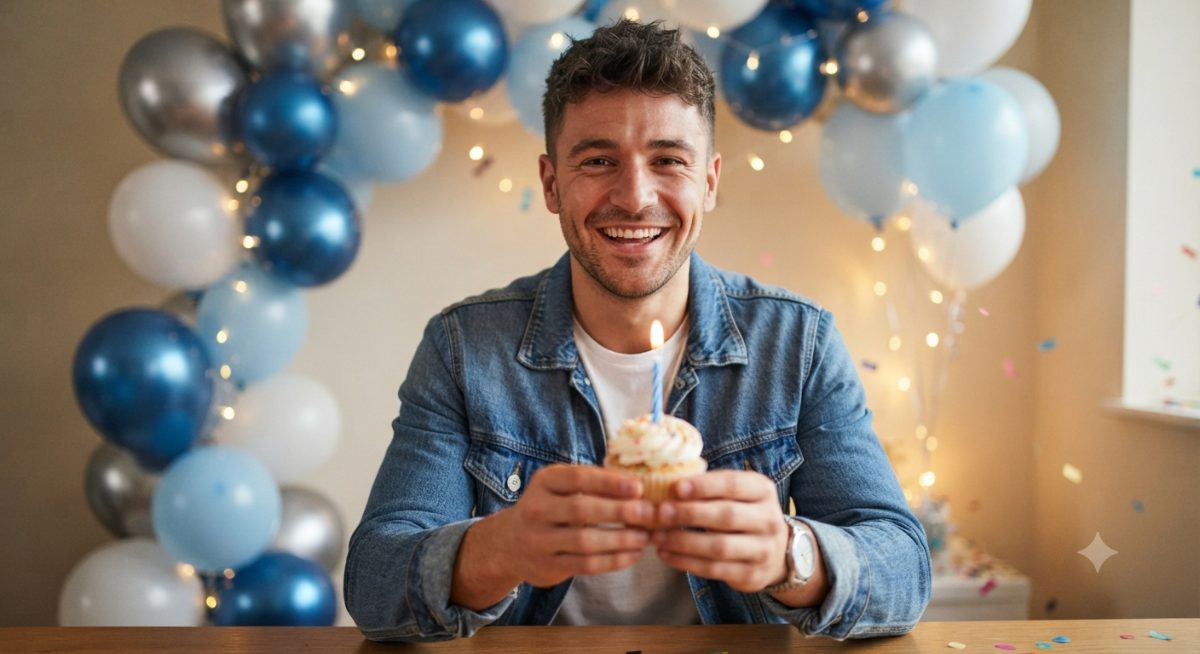 23rd Birthday Man Copy Paste Prompt for AI Photos