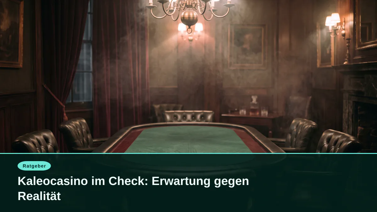 Kaleocasino im Check: Erwartung gegen Realität
