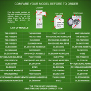 5835EL1002 Models Template Washer