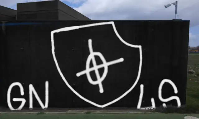Graffiti artwork by NiebieskiVandals