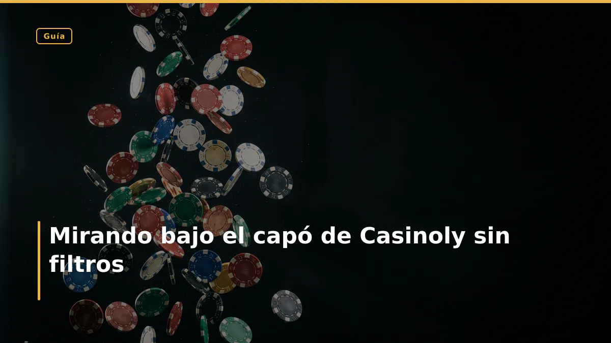 Mirando bajo el capó de Casinoly sin filtros
