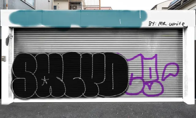 Graffiti artwork by H812