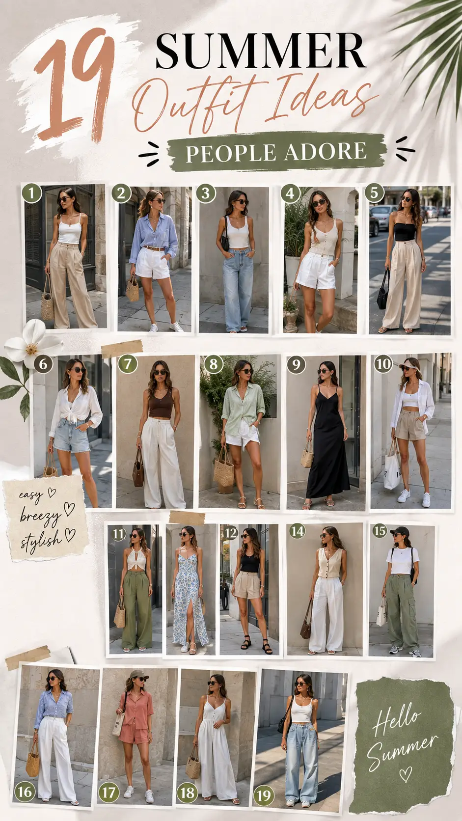 19 Summer Outfit Ideas People Adore 19 Summer Outfit Ideas People Adore