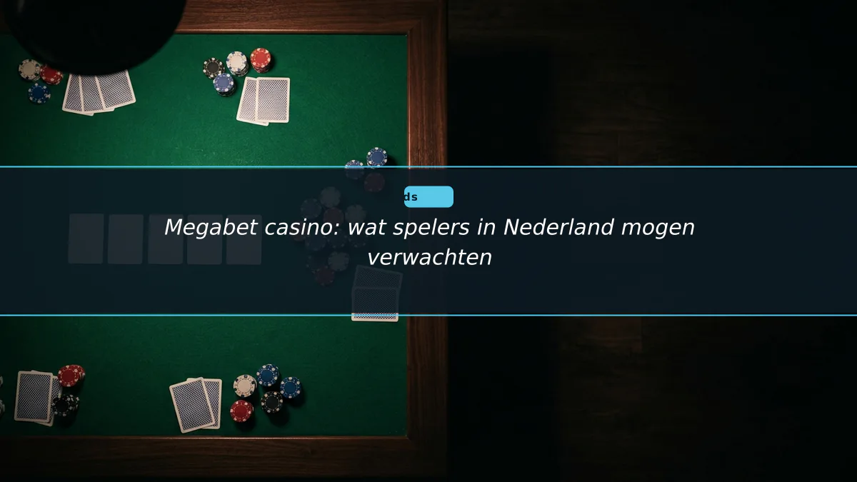 Megabet casino: wat spelers in Nederland mogen verwachten