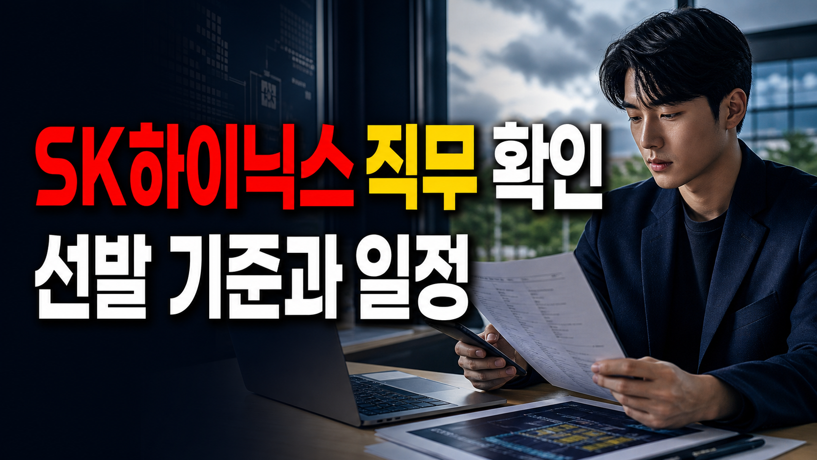 세 자릿수 선발이라는 SK하이닉스 주요 직무, 설계만 해당될까에서 보는 실시간 날씨 관련 핵심 정보를 상징적으로 보여주는 썸네일 이미지
