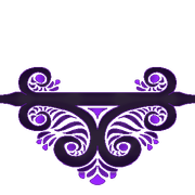 Page Break | Purple Designed Half
