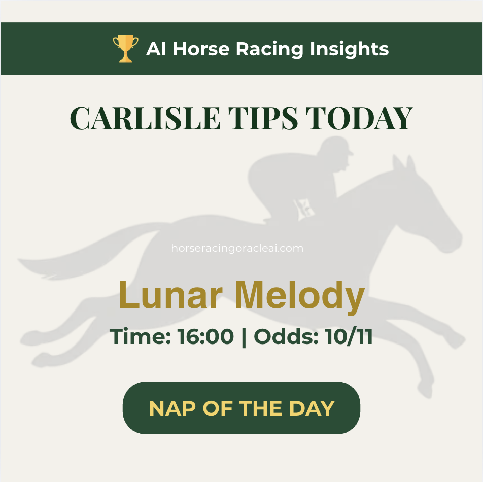 Today's Horse Racing Tips: Carlisle NAP — Lunar Melody 16:00