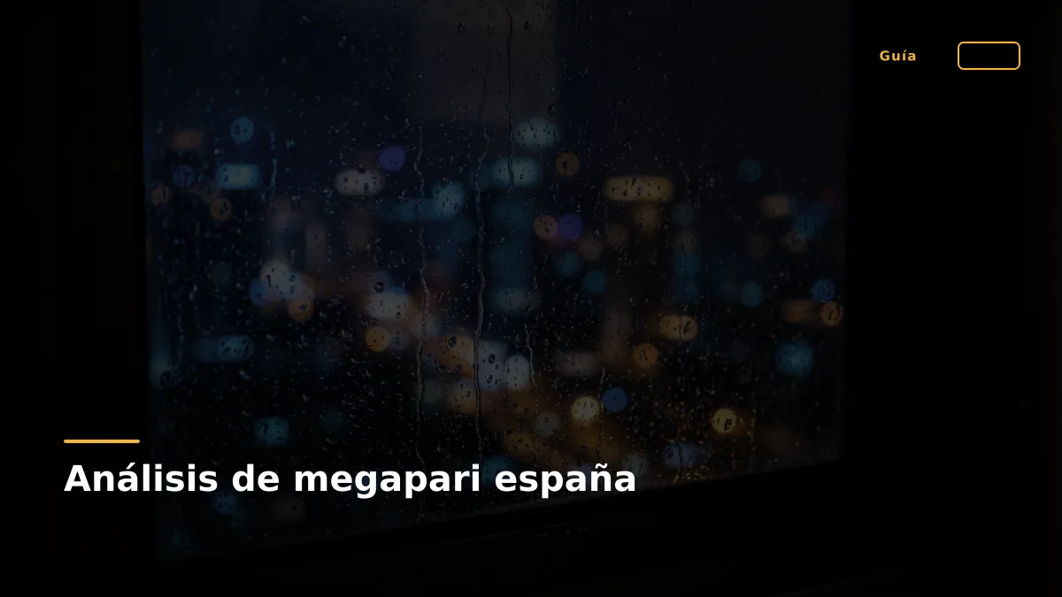 Análisis de megapari españa