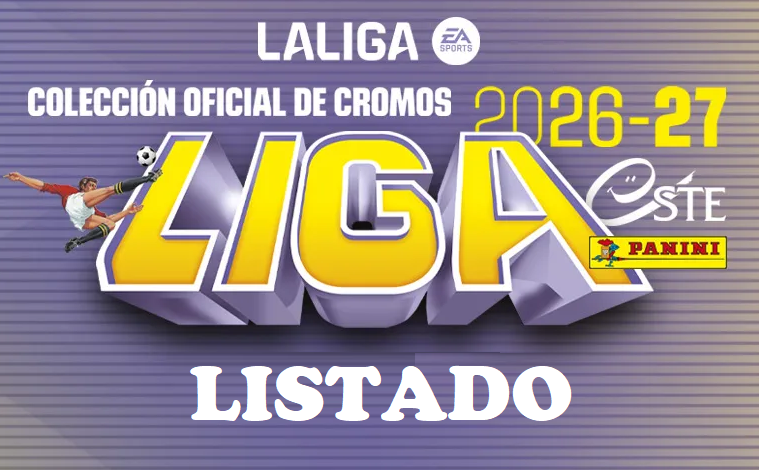 Listado Checklist 2026-27  actualizado 2ª Edición