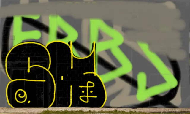 Graffiti artwork by H812