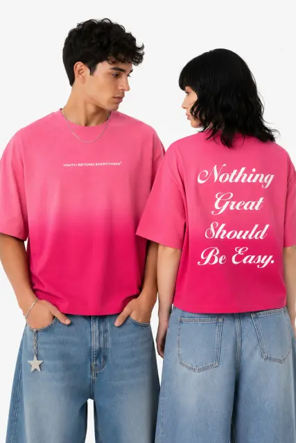 Nothing Great Ombre Wash Front