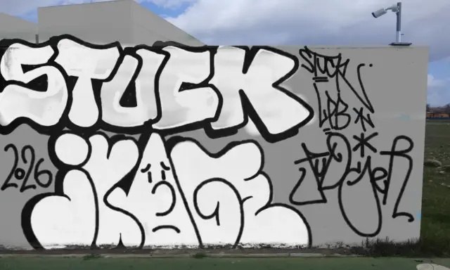 Graffiti artwork by STUCK1
