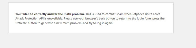 error