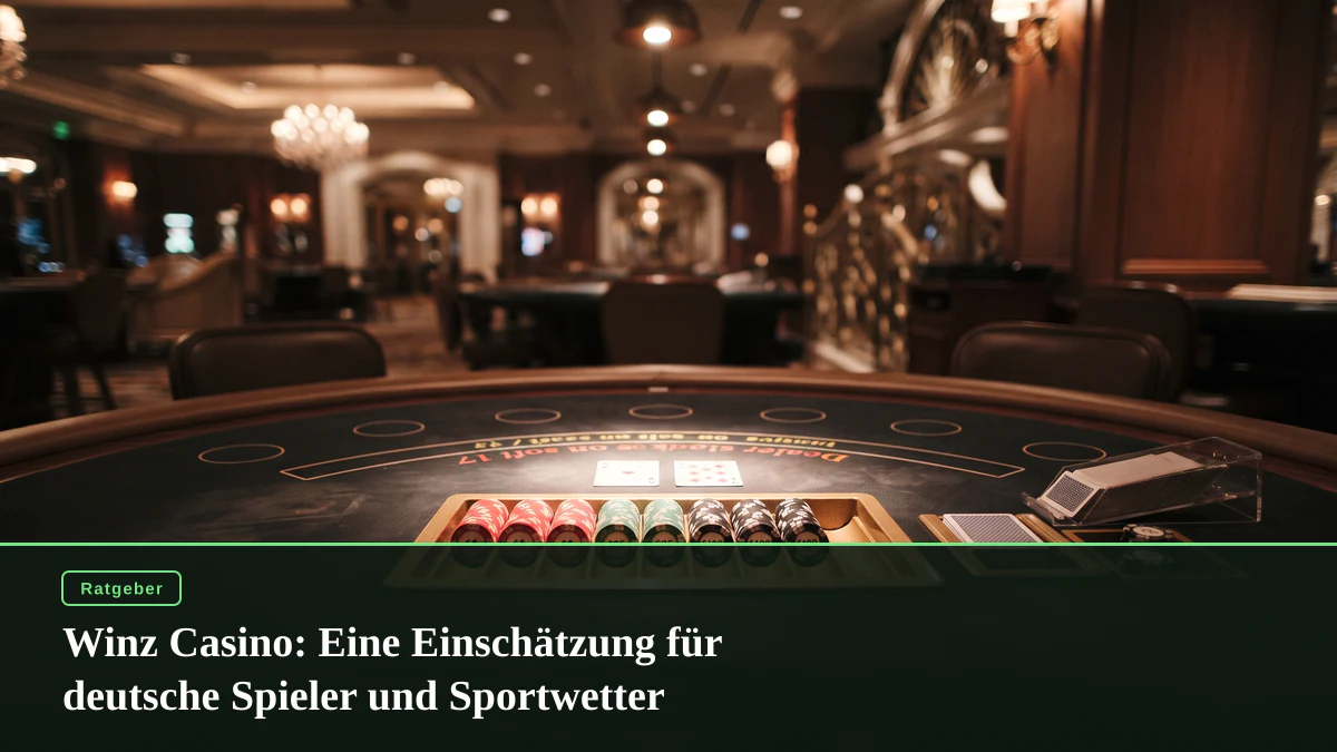 Winz Casino: Eine Einschätzung für deutsche Spieler und Sportwetter