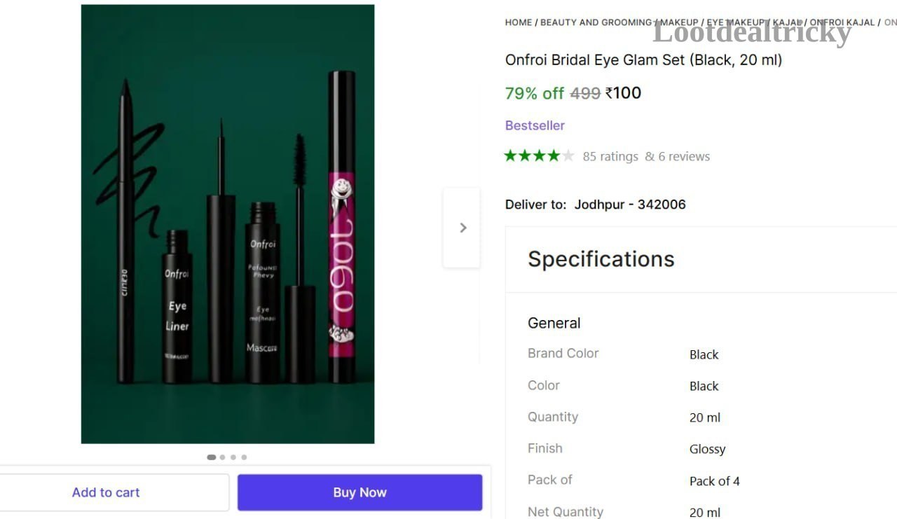 Onfroi Bridal Eye – Just ₹100 | Best Price Drop Today