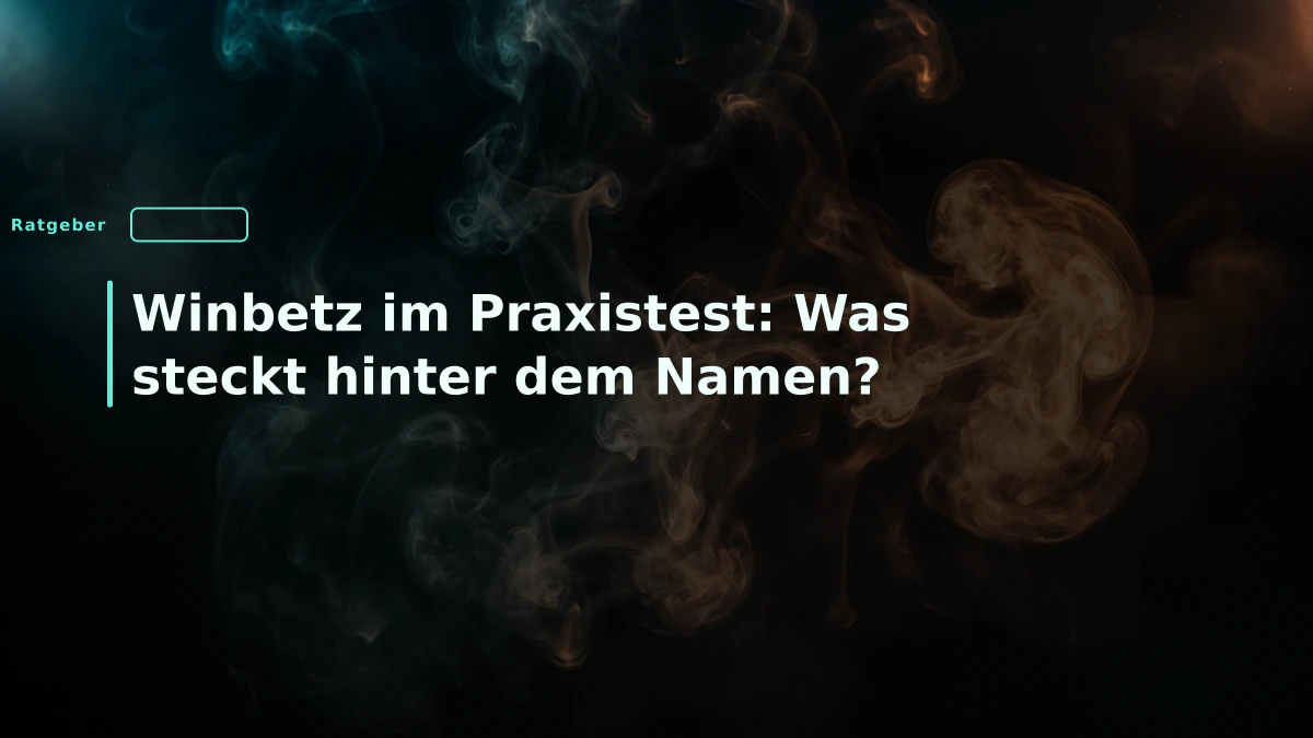Winbetz im Praxistest: Was steckt hinter dem Namen?