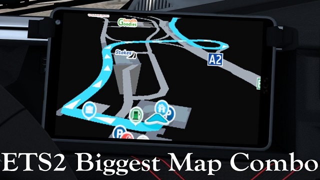 Waze colors for Biggest Map Combo [Blue]