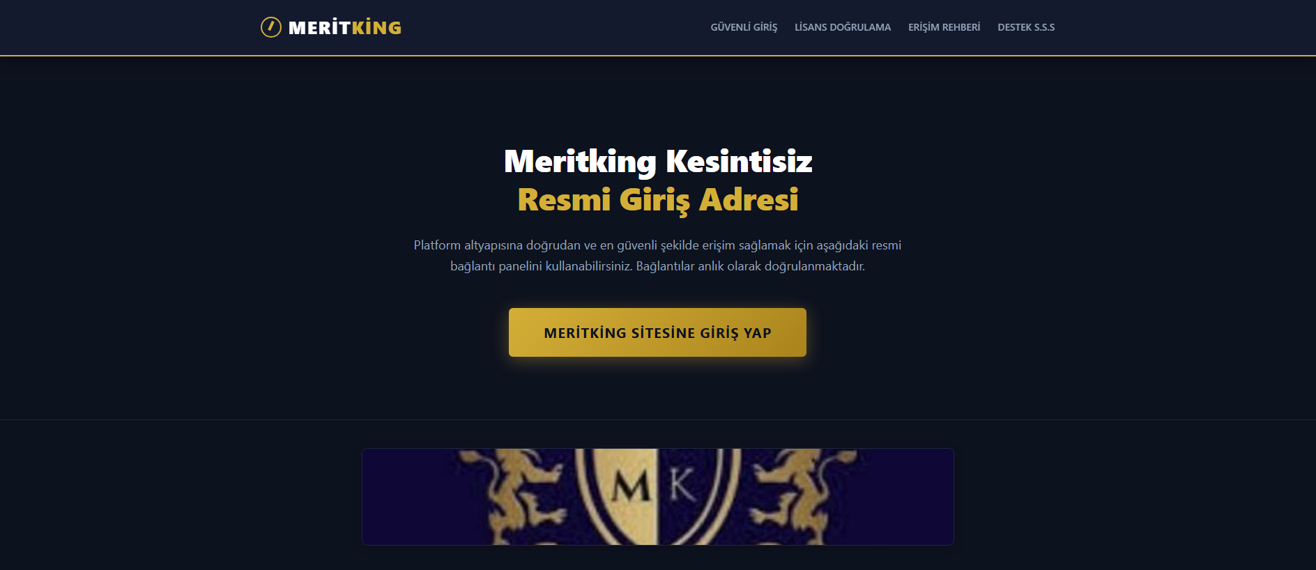 Stored capture of meritking-tekerisim.com