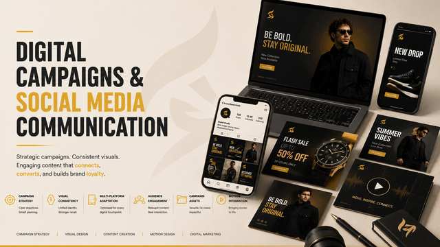 Digital Communication Campaigns — project cover
