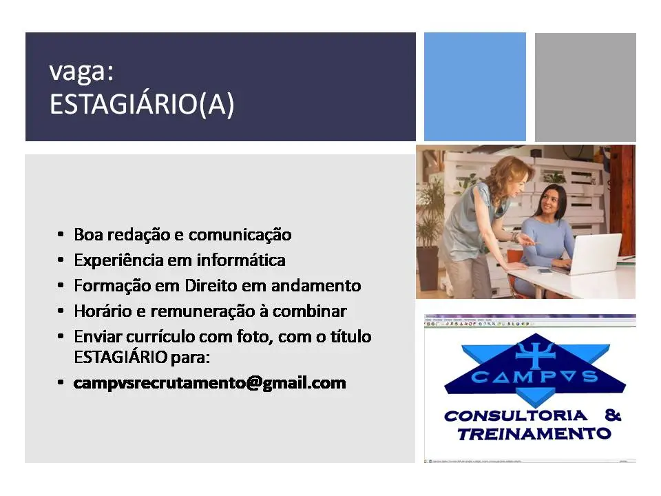Vaga De Est&Aacute;gio