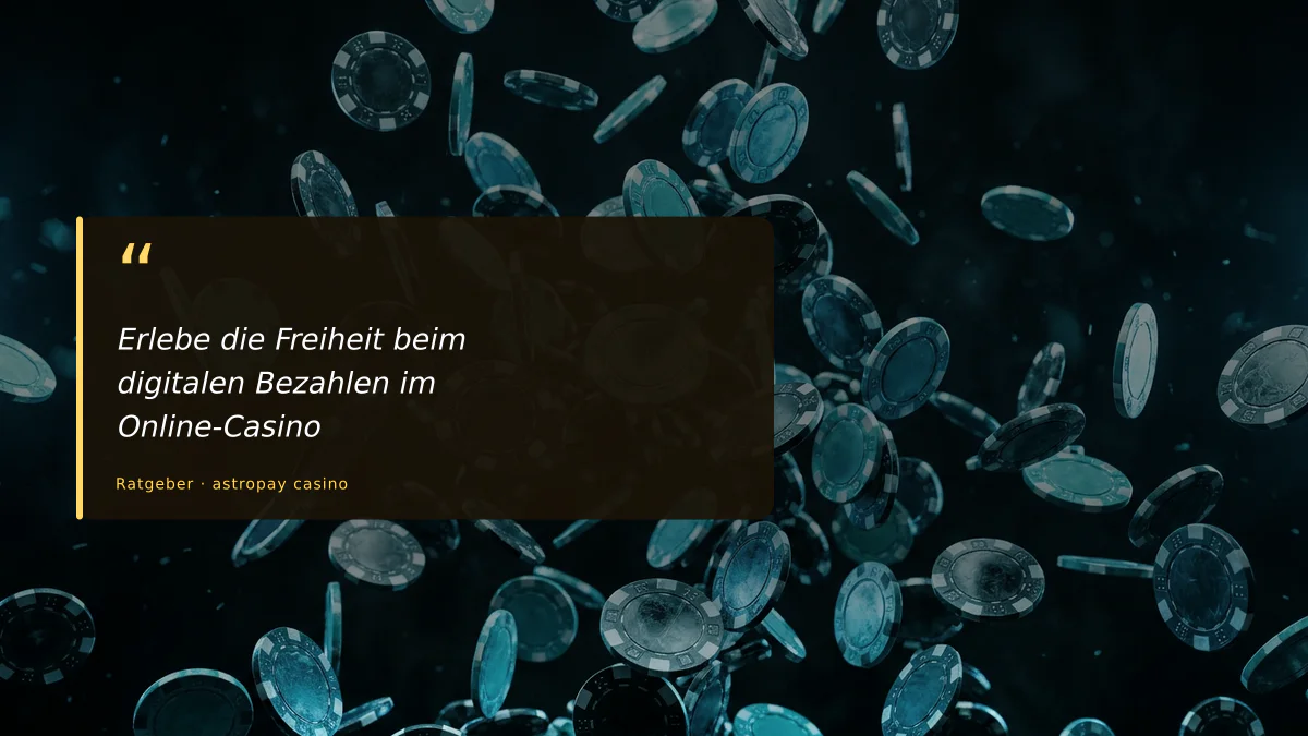 Erlebe die Freiheit beim digitalen Bezahlen im Online-Casino