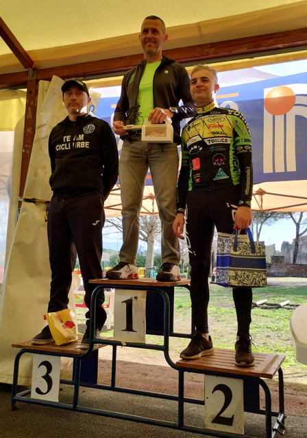 Il podio di Calo al II trittico del RMC