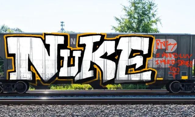 Graffiti artwork by VETTER
