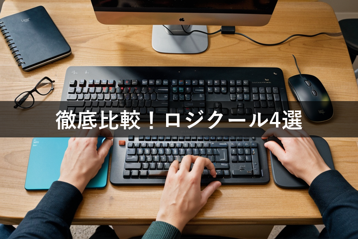 ロジクールのキーボード・マウス、4選を徹底比較