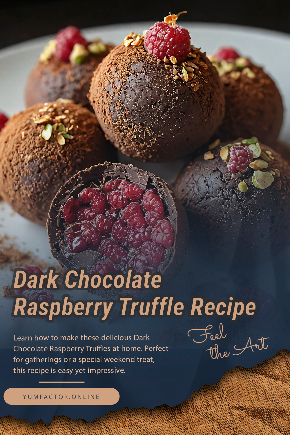 Dark Chocolate Raspberry Truffle Recipe