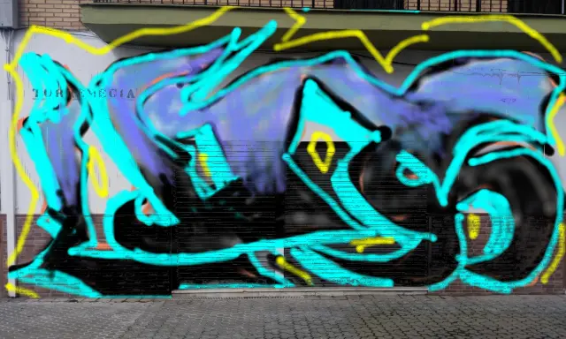 Graffiti artwork by ACE