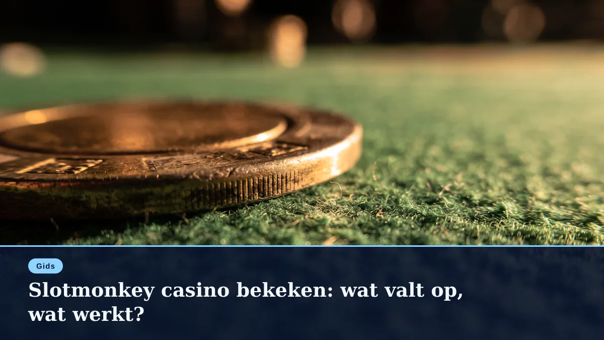 Slotmonkey casino bekeken: wat valt op, wat werkt?
