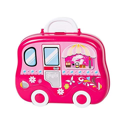 Beauty Makeup Pretend Play Toy Set for Girl with Makeup Accessories and Carry Suitcase photo 4