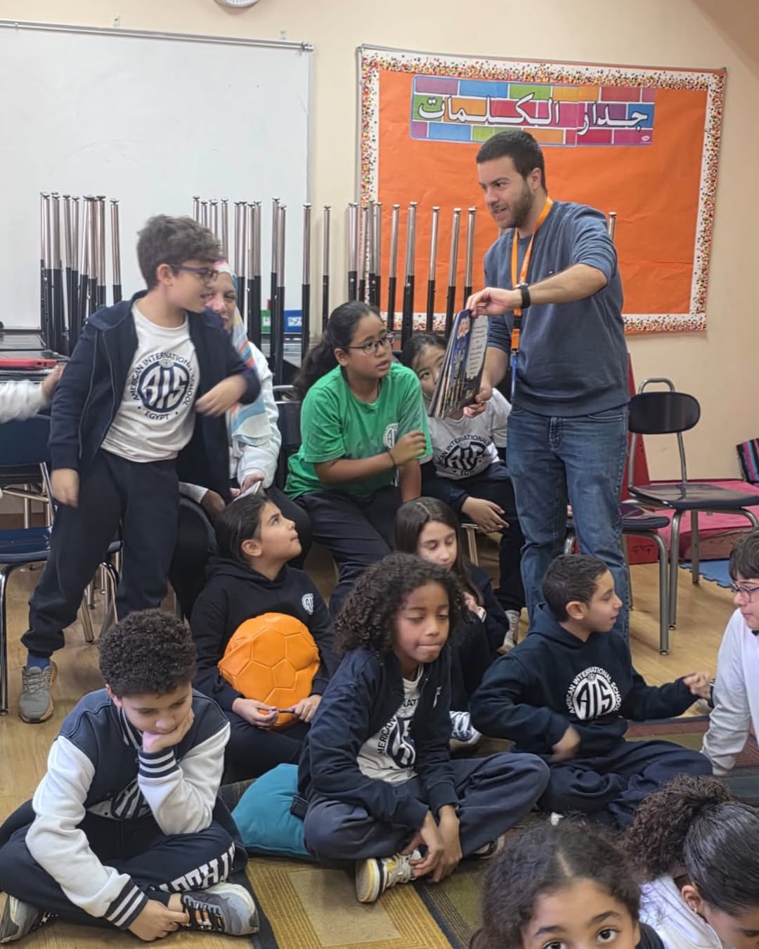 Danny in the classroom 5