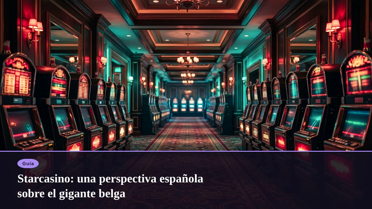 Starcasino: una perspectiva española sobre el gigante belga