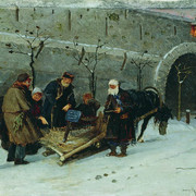 Сбор на погорелый храм в Москве 1885