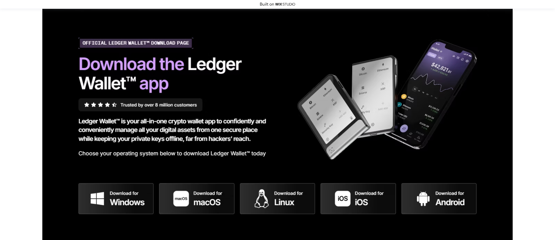 Stored capture of ledgrestart.wixstudio.com