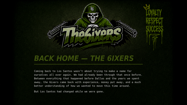Back Home The 6ixers Part 1