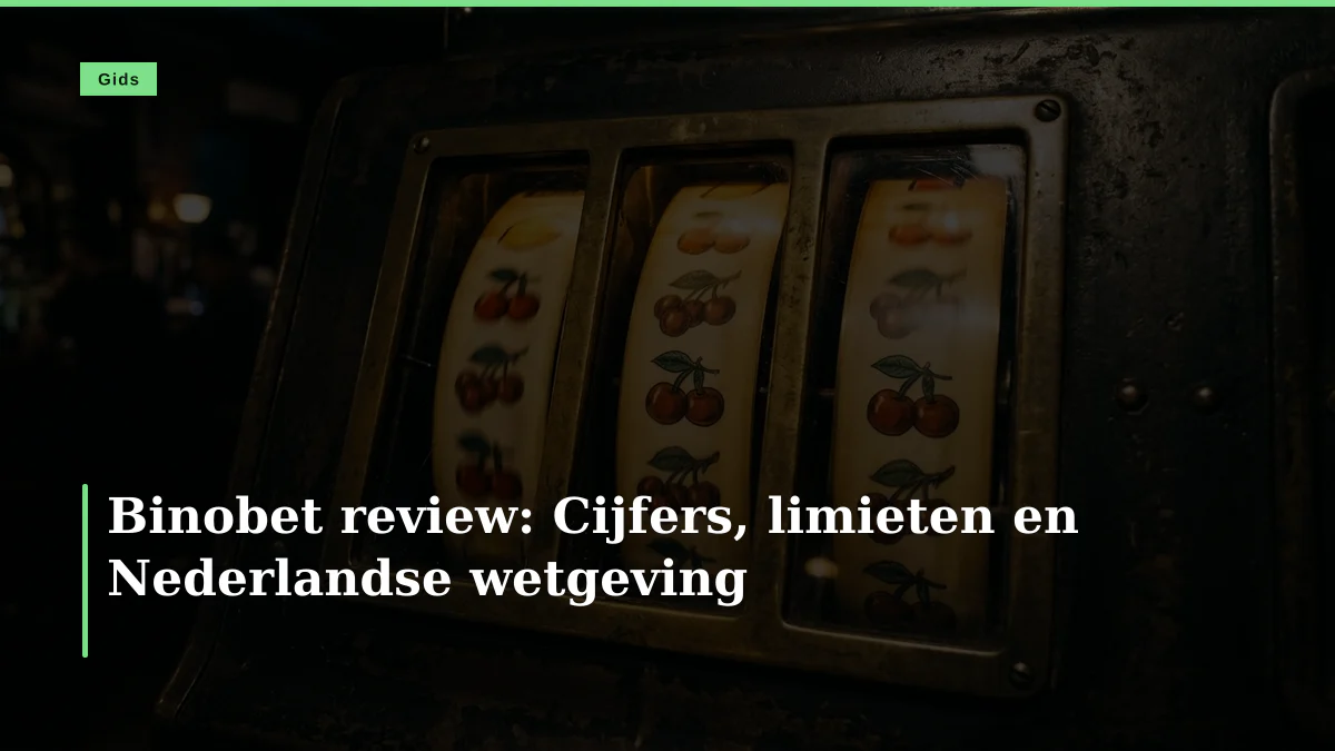 Binobet review: Cijfers, limieten en Nederlandse wetgeving