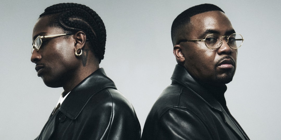 A$AP Rocky and Nas in Exclusive Ray-Ban Campaign: New Metal Sunglasses Collection