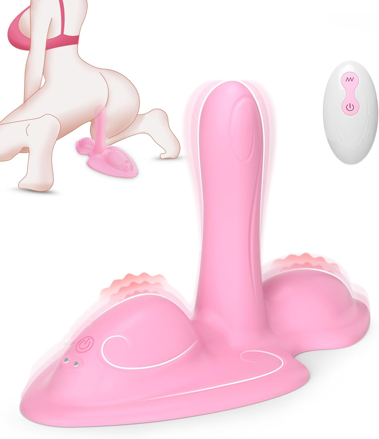 Riding Dildo Vibrator Adult Sex Toys, Sit and Ride Vibrators Sex Machine  with 10