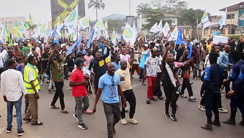 Illustration - RDC : gaz lacrymogenes et heurts a Kinshasa et Kananga contre la revision constitutionnelle