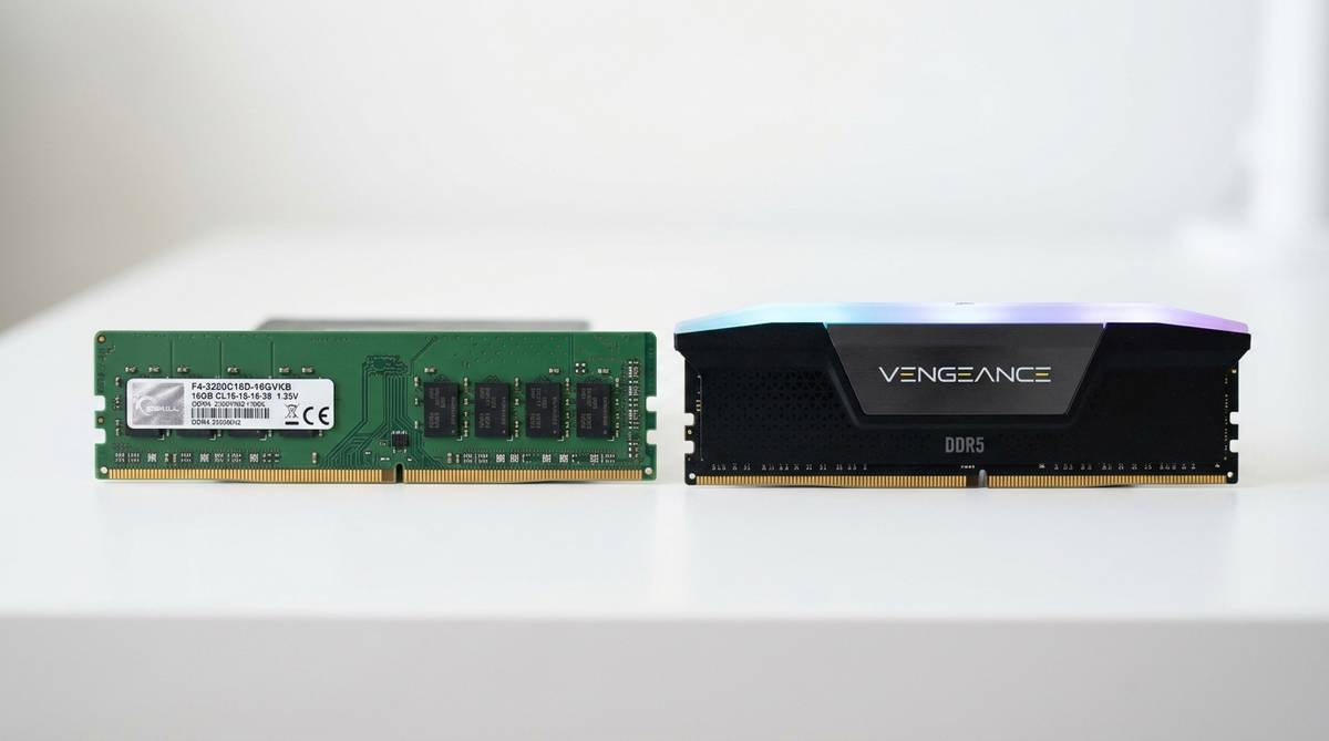 Perbandingan RAM DDR4 dan DDR5 Perbandingan RAM DDR4 dan DDR5 untuk PC