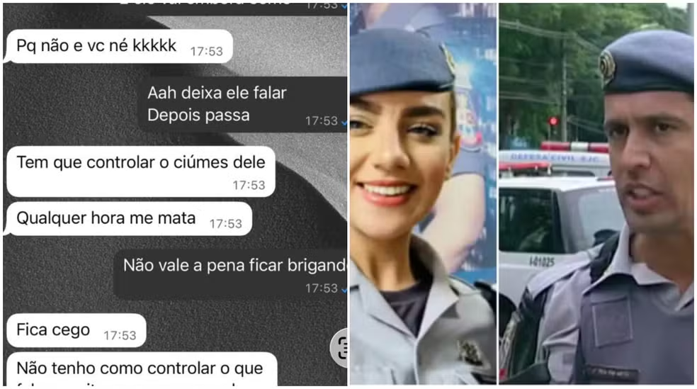 'Qualquer hora me mata': PM que morreu com tiro na cabeça se queixou de ciúmes de tenente-coronel em mensagem