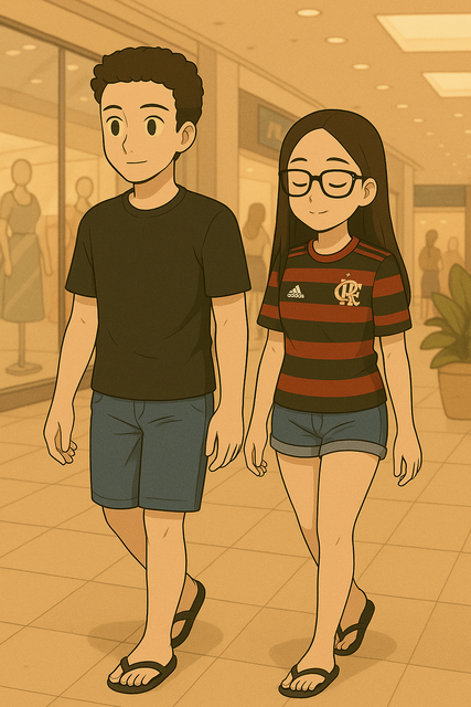 Passeando no Shopping